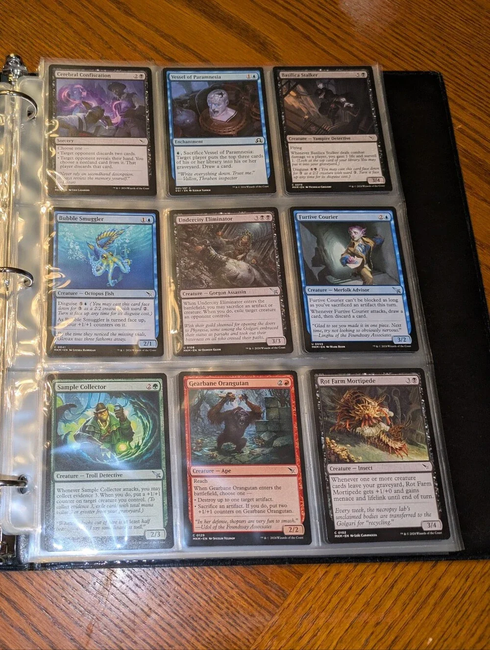 Magic Cards Binder MTG Collection Magic The Gathering Trading Cards Lot WOTC